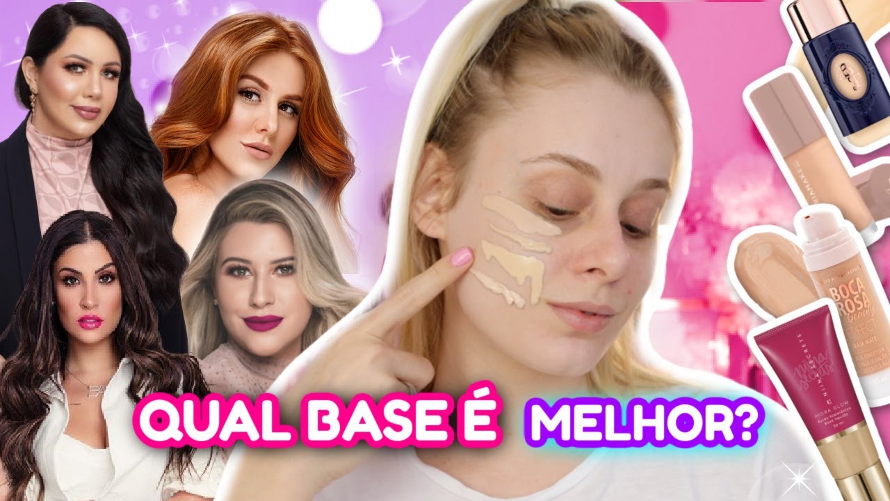 TODAS as BASES das BLOGUEIRAS QUAL a MELHOR? *Mais FAMOSAS*