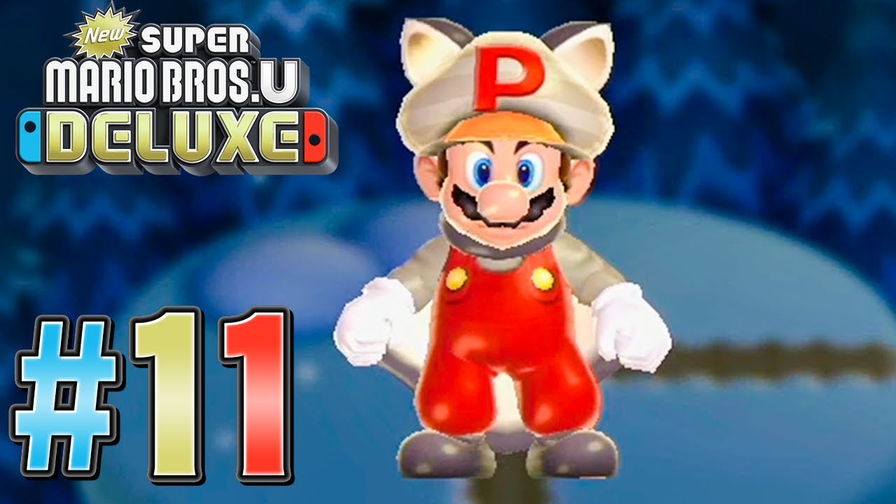 隠しゴールに行こうぜ！Pムササビマリオやばすぎる『New スーパーマリオブラザーズ U デラックス』を実況プレイpart11