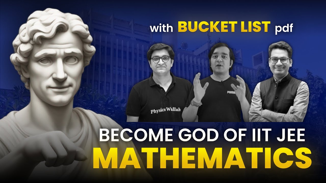 Become GOD of IIT JEE MATHS - Complete Roadmap🔥| JEE 2025