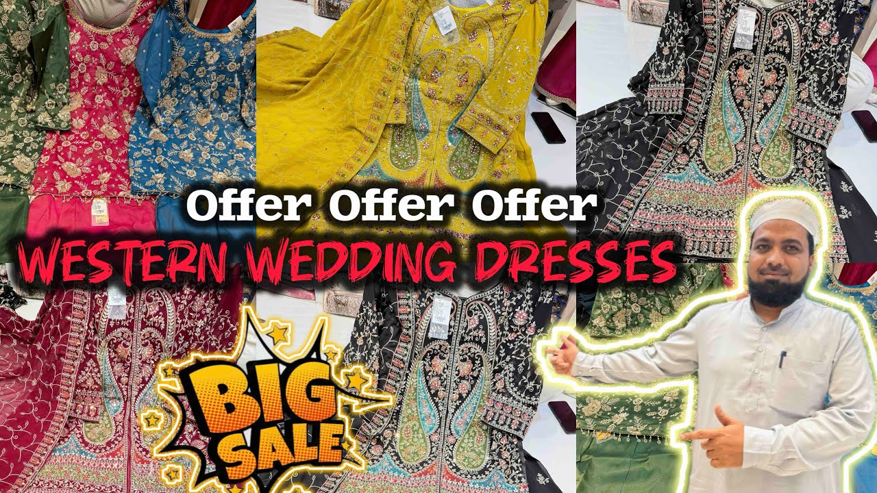 Offer Offer Offer || Western Wedding Dresses & Trending & Viral Dresses || Most Viral Showroom Hyd