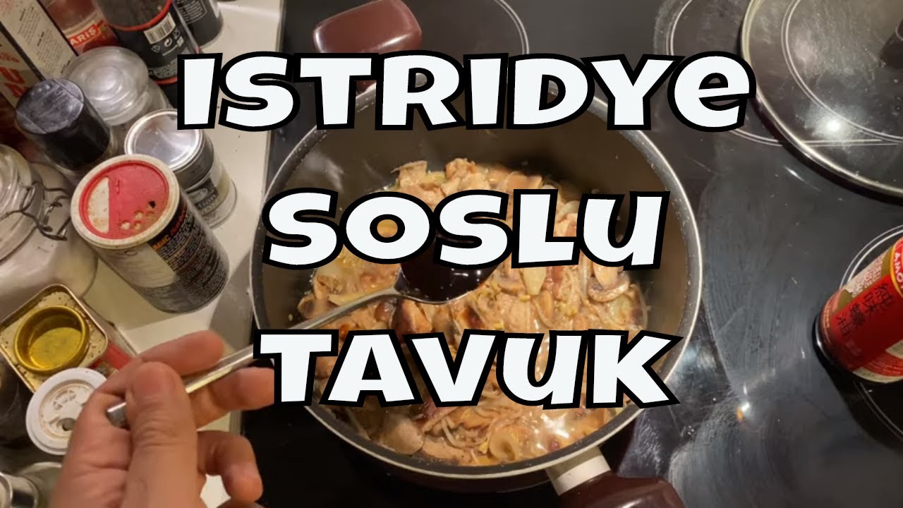 Istridye Soslu Tavuk