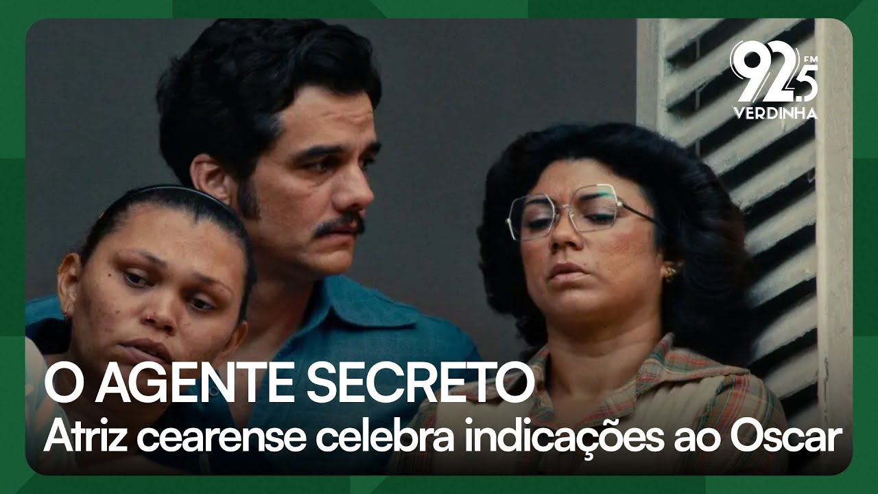 Atriz de O Agente Secreto, Geane Albuquerque fala sobre indicações ao Oscar