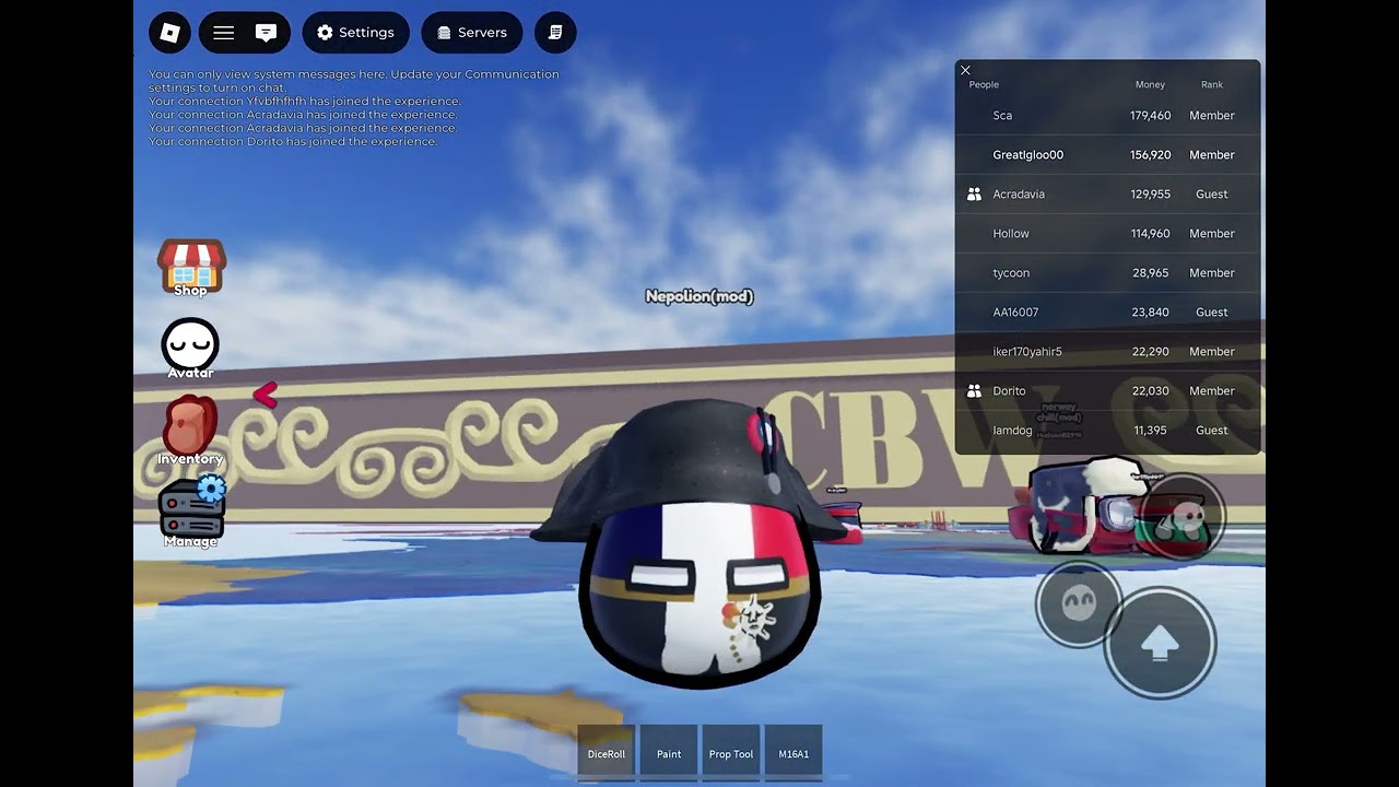 Rping as Nepolionic empire in Cbw