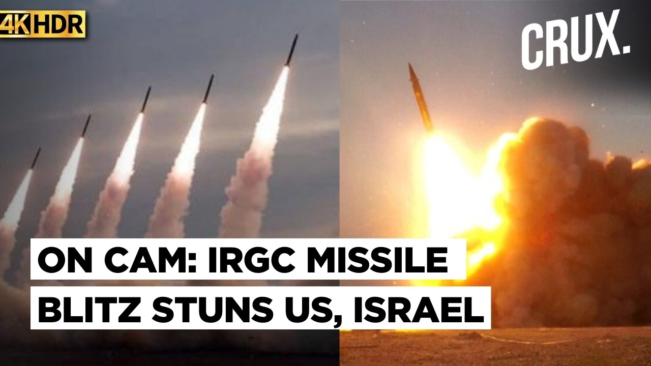 Watch | Iran&rsquo;s IRGC Unleashes Qadr, Emad Missiles on US and Israeli Targets in Middle East |4K