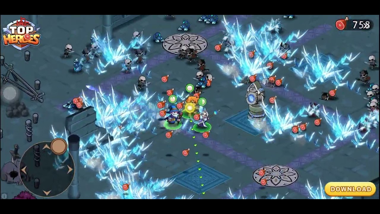 Cave dungeon : Top Heroes