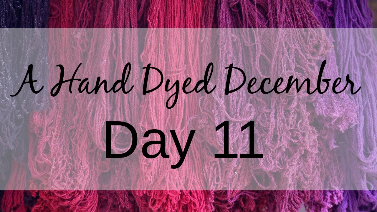 A Hand Dyed December Day 11:  Meet Lindsay of The Fiber Seed