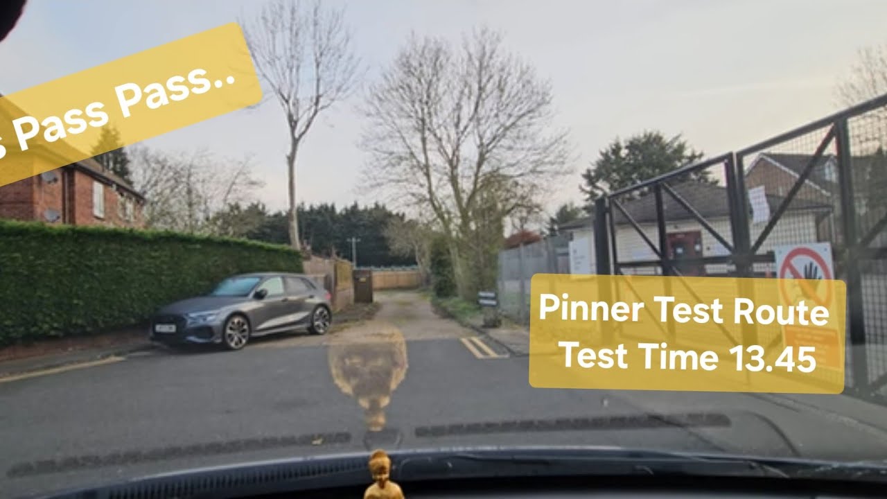 Pinner Driving Test Route | Time 13.45 | Mock Test | Feedback and results | IT'S PASS PASS PASS