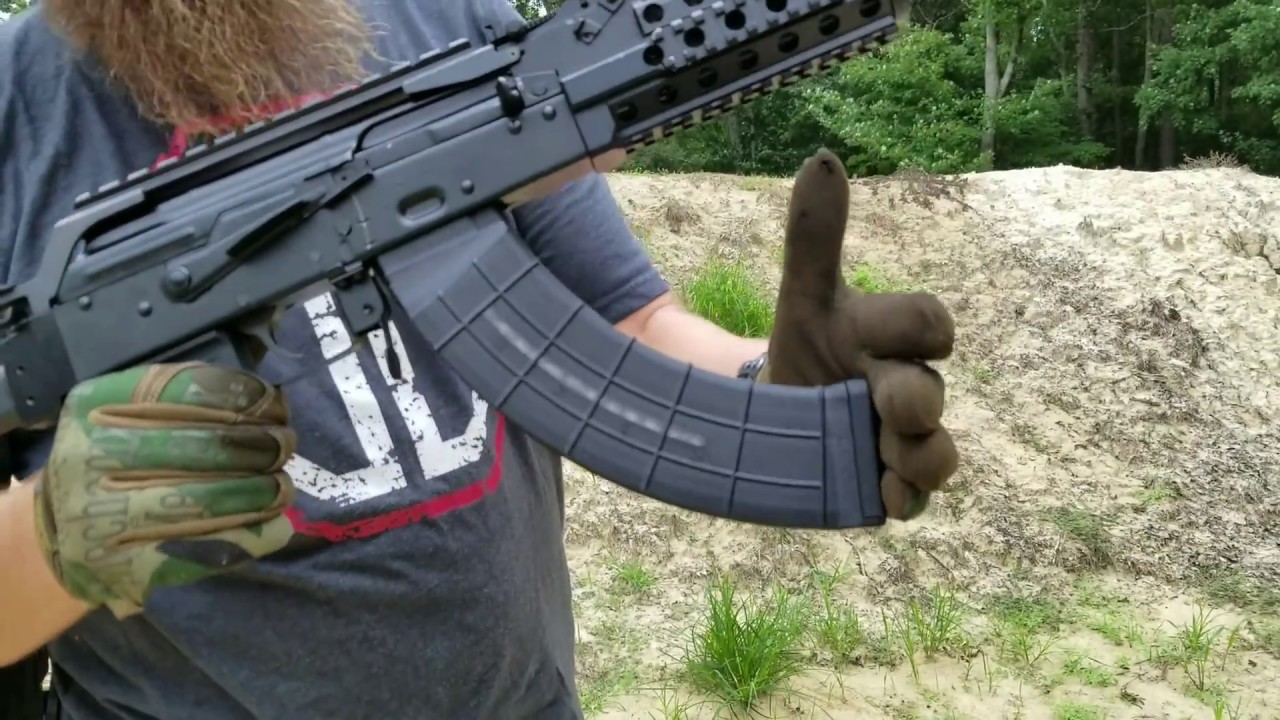 AC-47 Quad Stack AK47 Magazine Testing