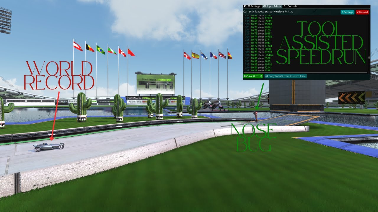Trackmania Bugslide Tool Assisted Speedruns (TAS) #3