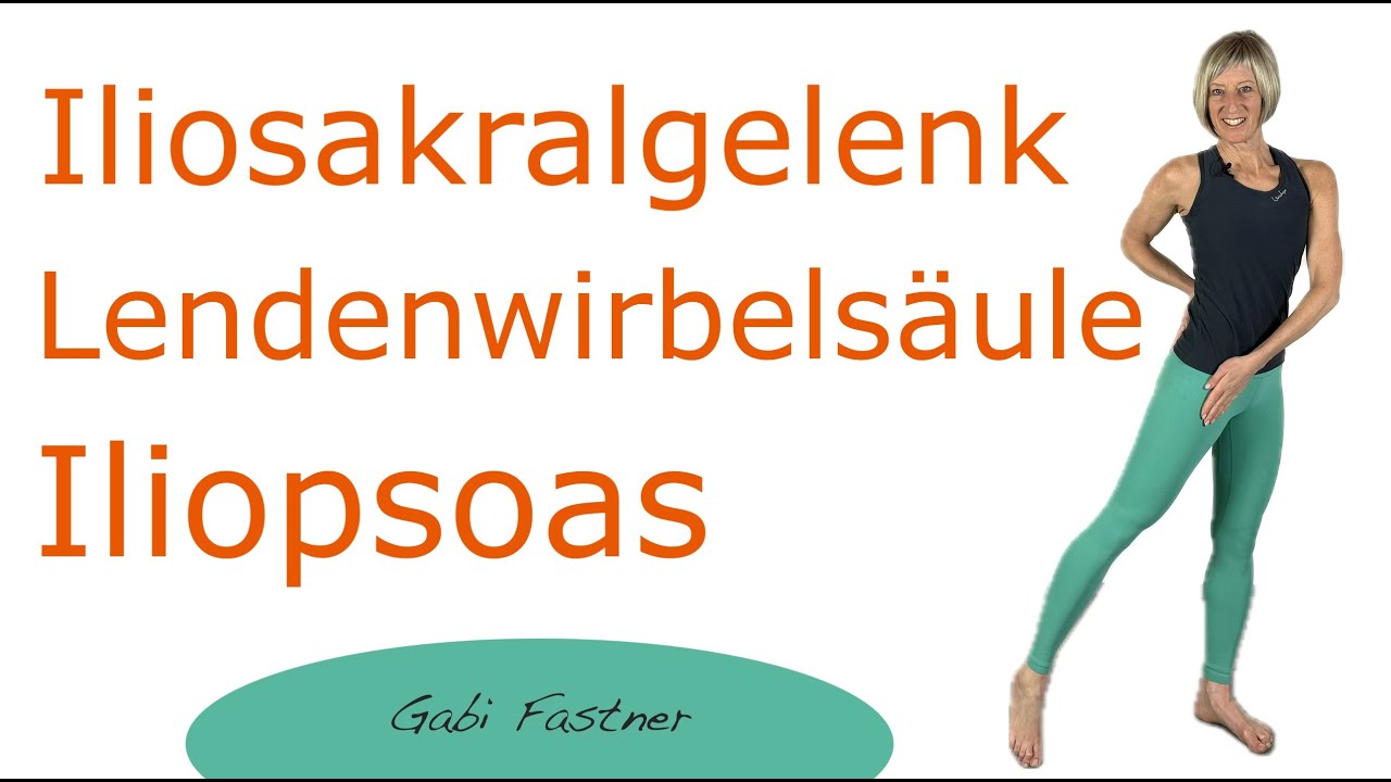 🌷 28 min. Psoas dehnen, ISG lockern und stabilisieren, LWS entspannen und kräftigen | ohne Geräte