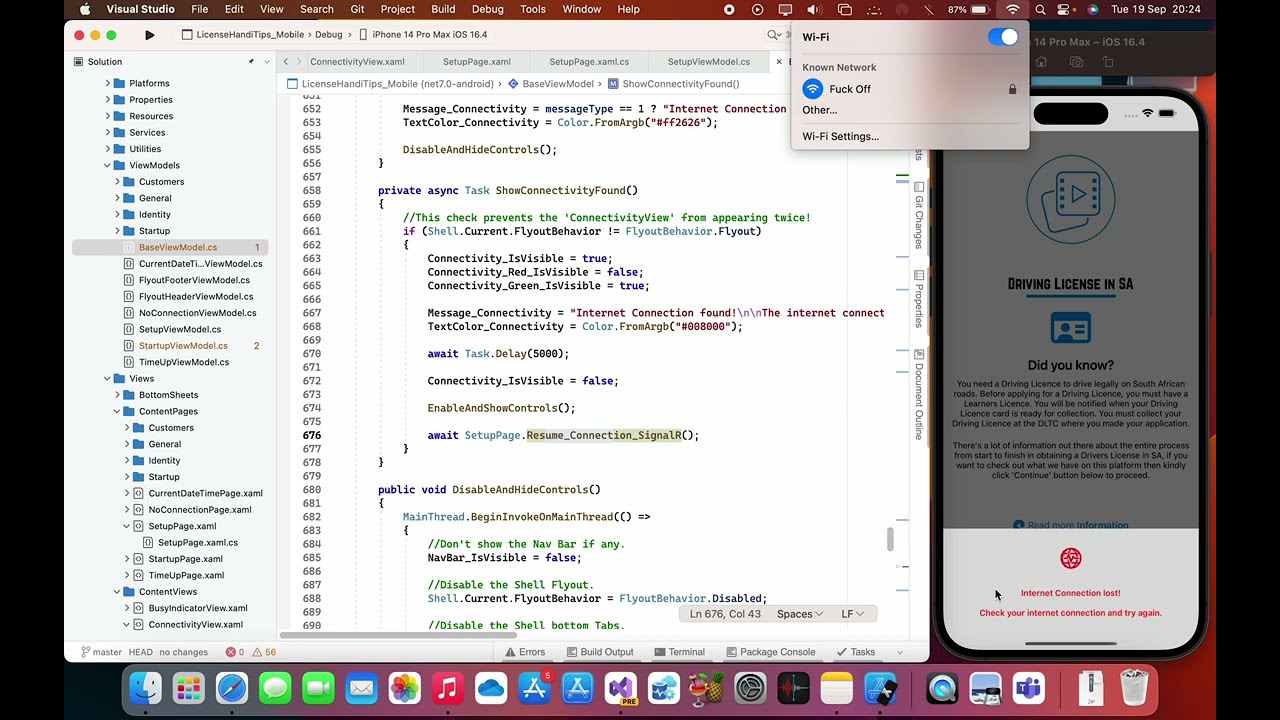 Learn part 2 of Connectivity in .Net Maui app, if you want to learn Programming for only R25.