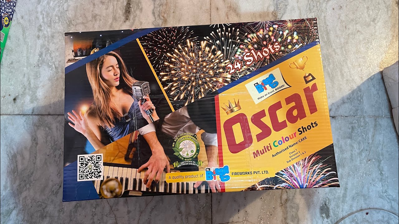 Indian national firework inf oscar 24shot 3.5inch setout /priyam pyro 🧨/ 