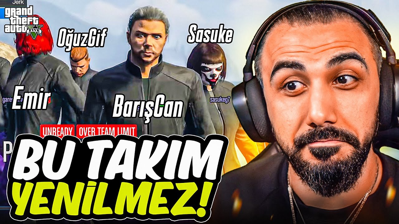 BU TAKIM ASLA DNF OLMAZ | EKİPLE GTA V @GarenForWin | Barış Can
