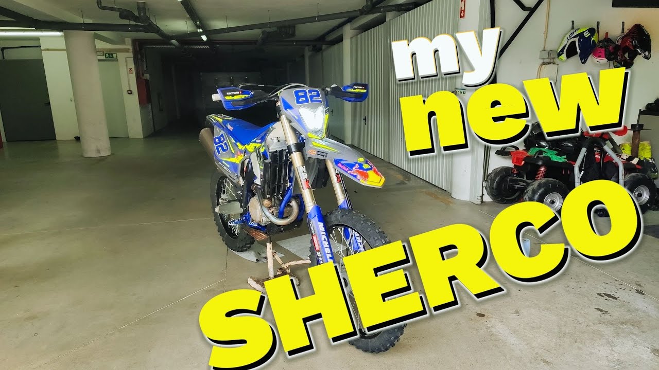 New Bike... lot to learn... Sherco SEF 300 Factory 2024