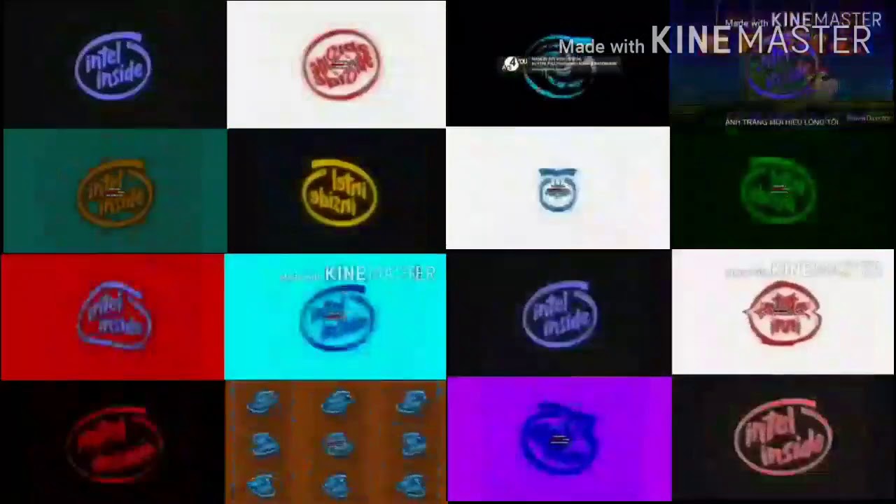 (EARRAPE LONG) 16 The Turbo Intel Logo History