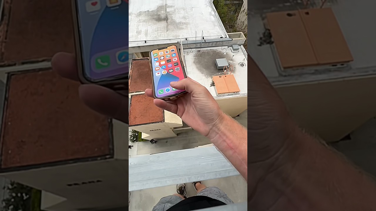 IPHONE DROP TEST! #iphone15