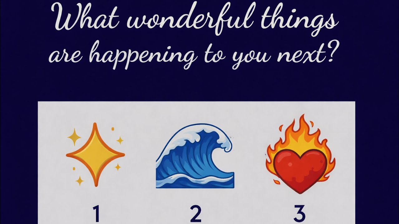 What wonderful things are happening to you next? 