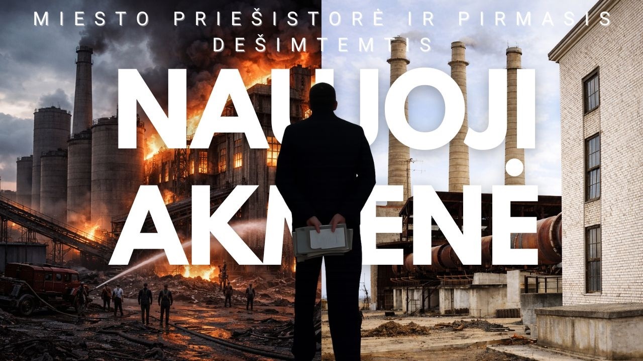 Dokumentinis filmas: Naujoji Akmenė – Miesto priešistorė ir pirmasis dešimtmetis (2026)