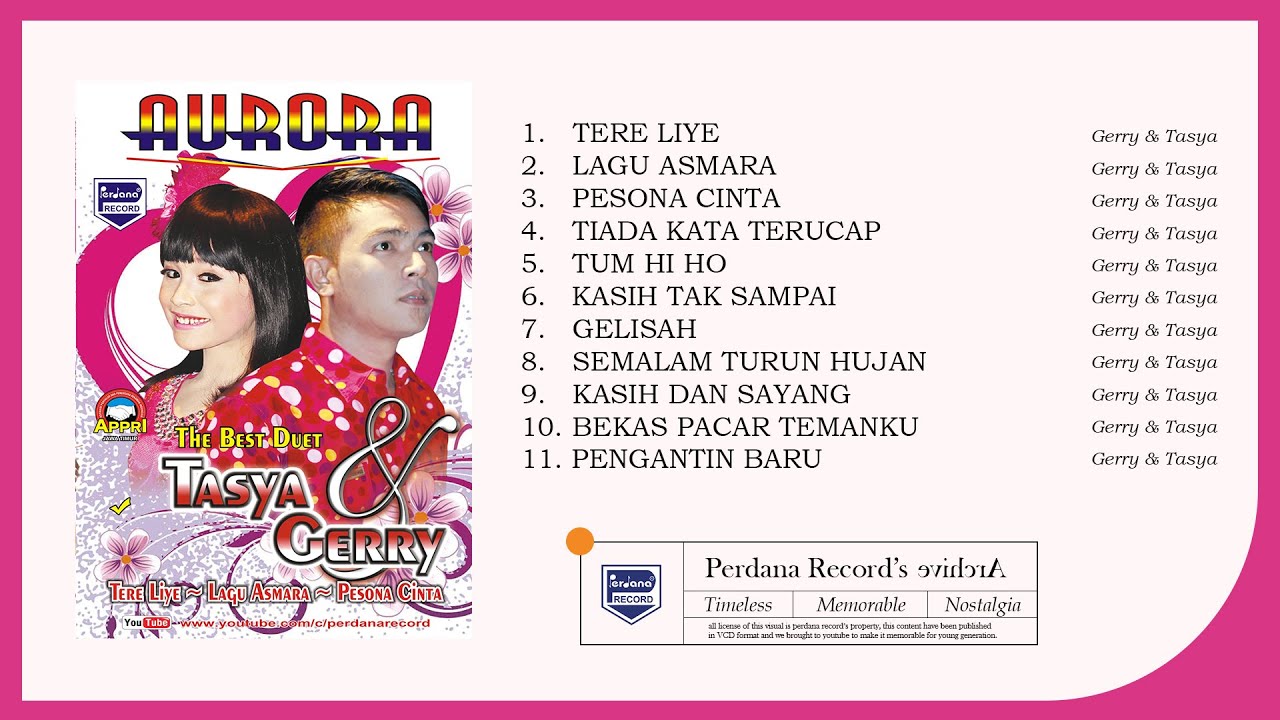 Full Album Tasya Rosmala Ft Gerry Mahesa AURORA Vol 1 (Official Live Music) OK