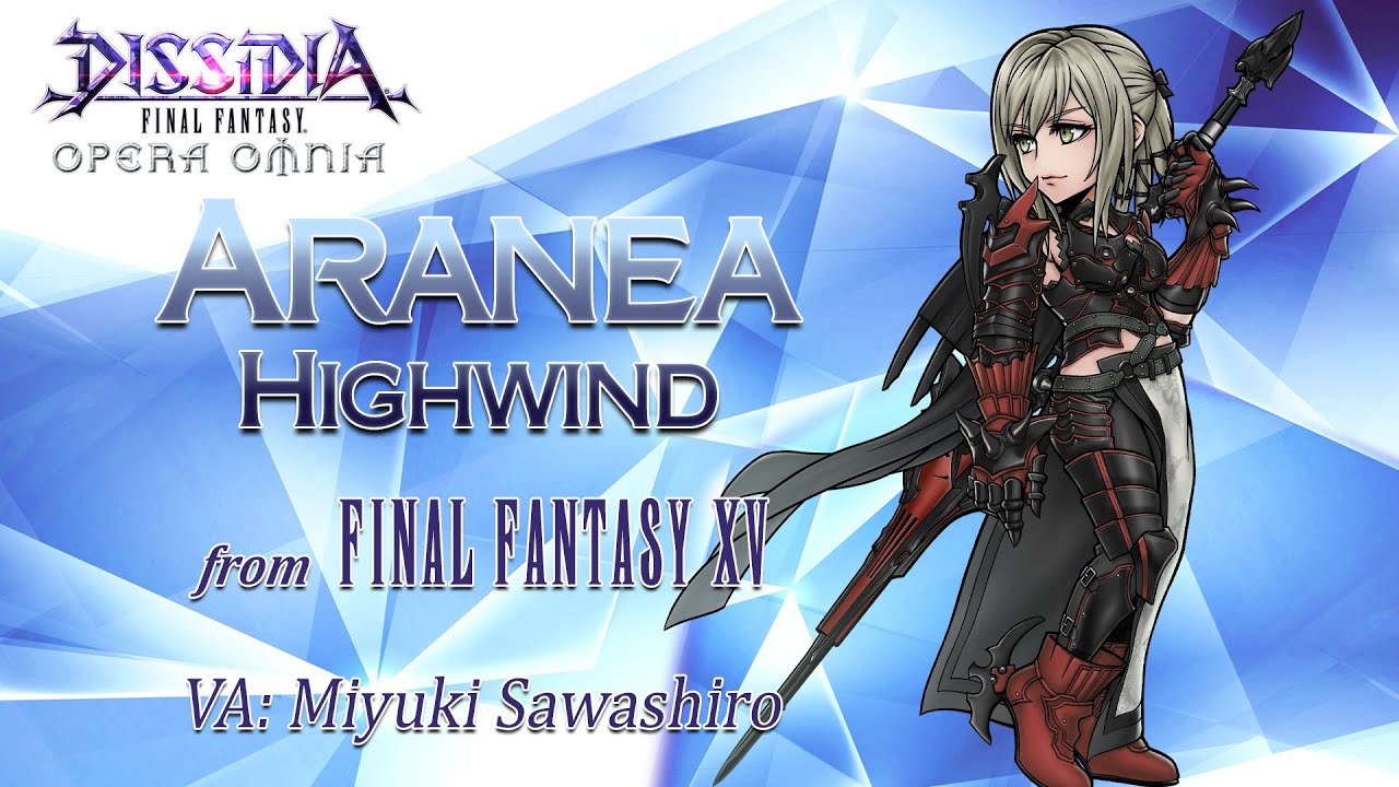 DISSIDIA FINAL FANTASY OPERA OMNIA - Aranea Highwind Teaser