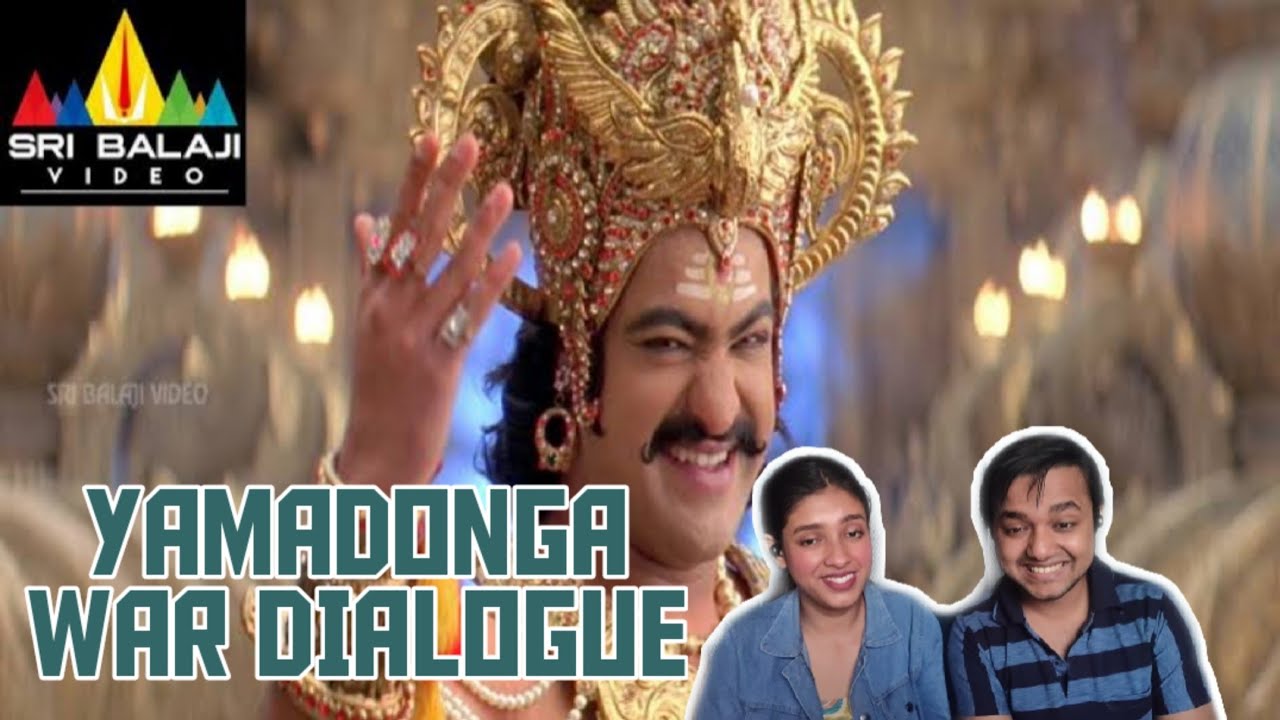 Yamadonga dialogue war scene | JR NTR | COUPLE REACTION | BOYFRIEND GIRLFRIEND REACTION