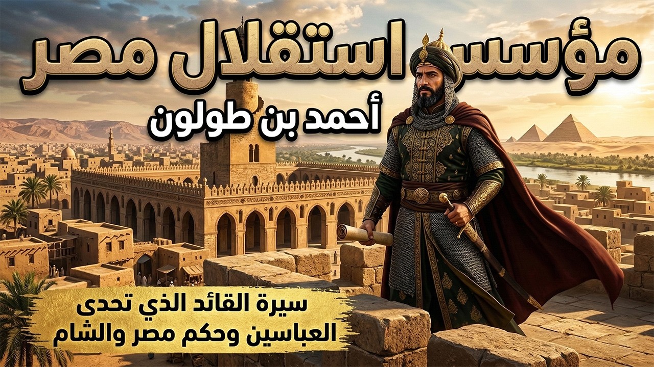 وثائقي ممل للنوم تاريخ الدولة الطولونية: من جندي تركي إلى حاكم مصر والشام | 868 م