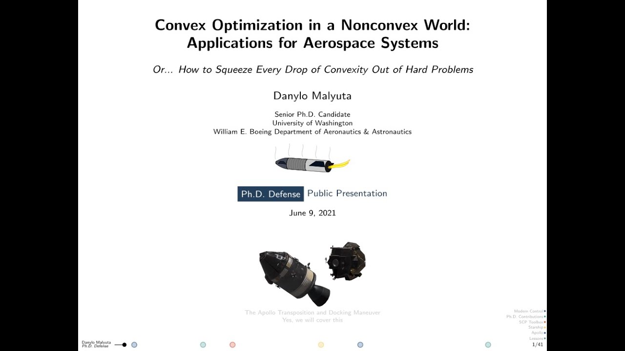 Convex Optimization in a Nonconvex World: Applications for Aerospace Systems