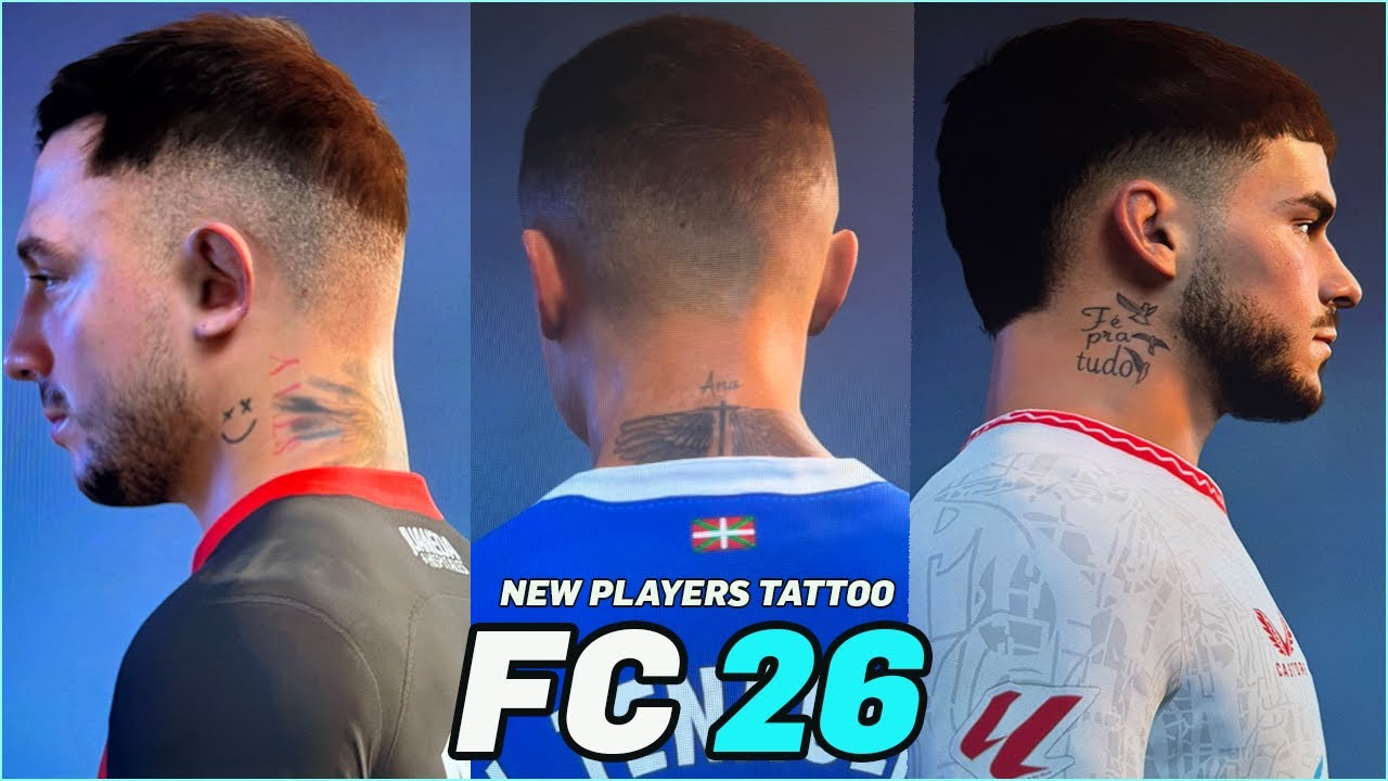 FC 26 | All New Players Tattoos