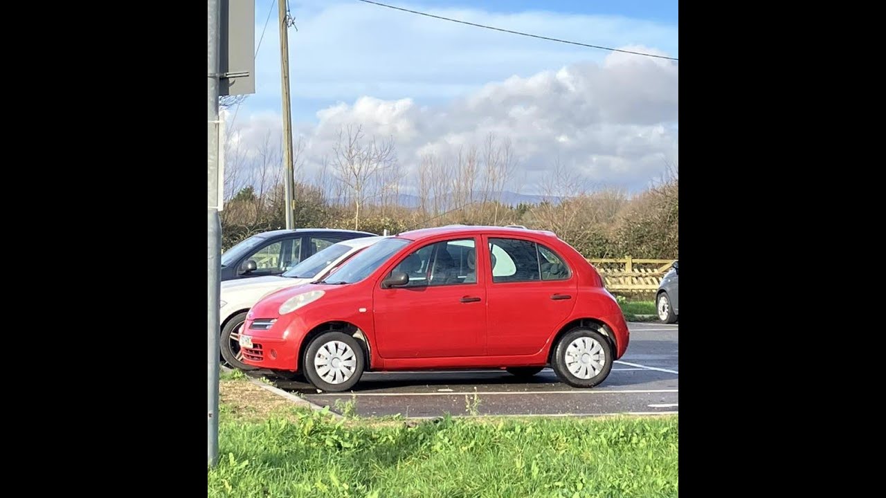 RED-Nissan Micra K12 service for drive belts and transmission oil change