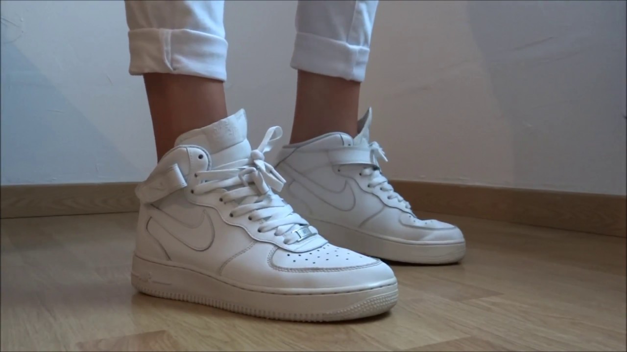 nike air force one mid '06 update 2 ans après sneakers