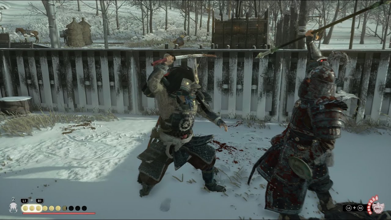 Ghost of Tsushima. Part 411 - Lethal. White Falls Village