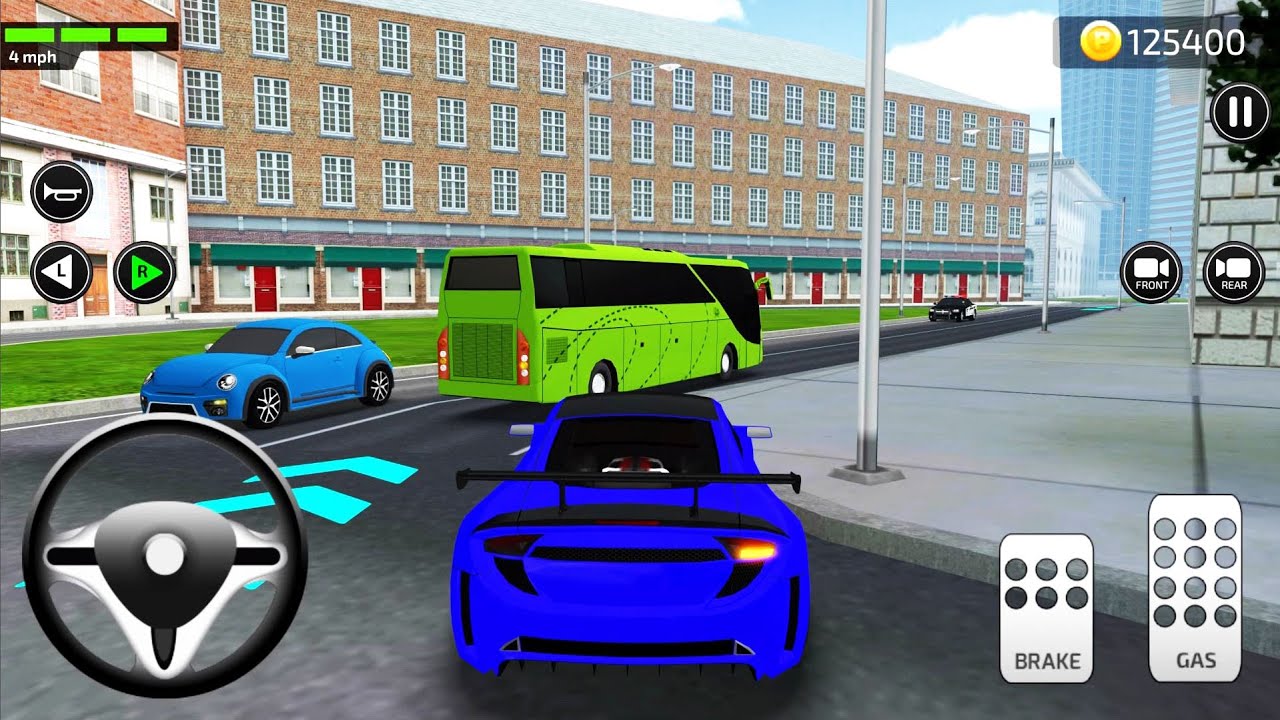 Parking Frenzy 2.0 3D Game #3 - Sport Car City Driving Car Game Android Gameplay