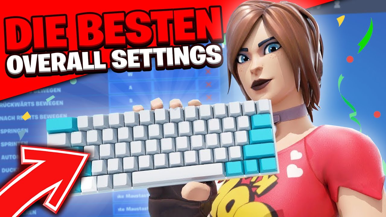 Die besten Tastatur- und Mauseinstellungen! - KEYBINDS, EMPFINDLICHKEIT etc. - (Fortnite-PC/Konsole)
