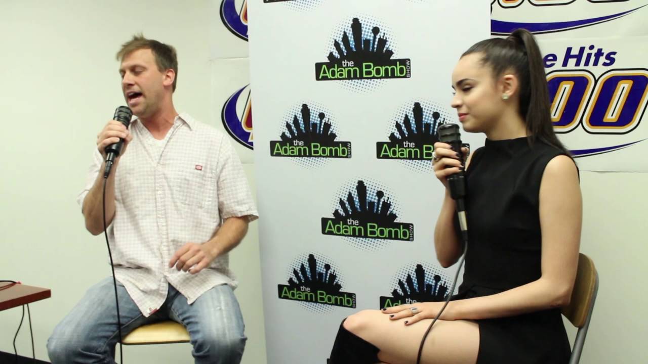 Sofia Carson on The Adam Bomb Show