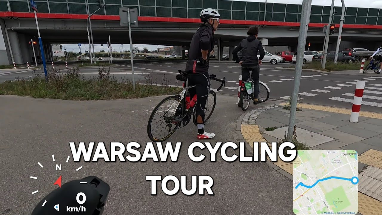 Life in Warsaw Poland cycling tour 4K :  SEPTEMBER 28 , 2024
