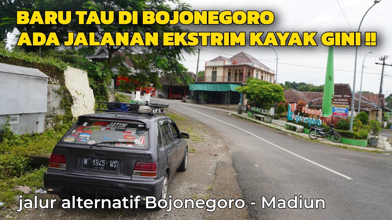JALAN DI LERENG GUNUNG PANDAN BOJONEGORO | MOBIL 10 JUTAAN NEKAT LEWAT SINI | ROAD TRIP MADIUN