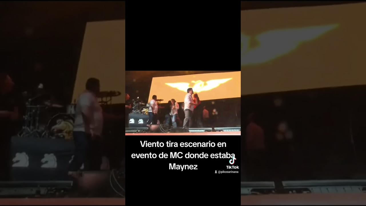 Colapsa escenario donde candidatos de MC, entre ellos Jorge &Aacute;lvarez M&aacute;ynez, cerraban campa&ntilde;a en NL