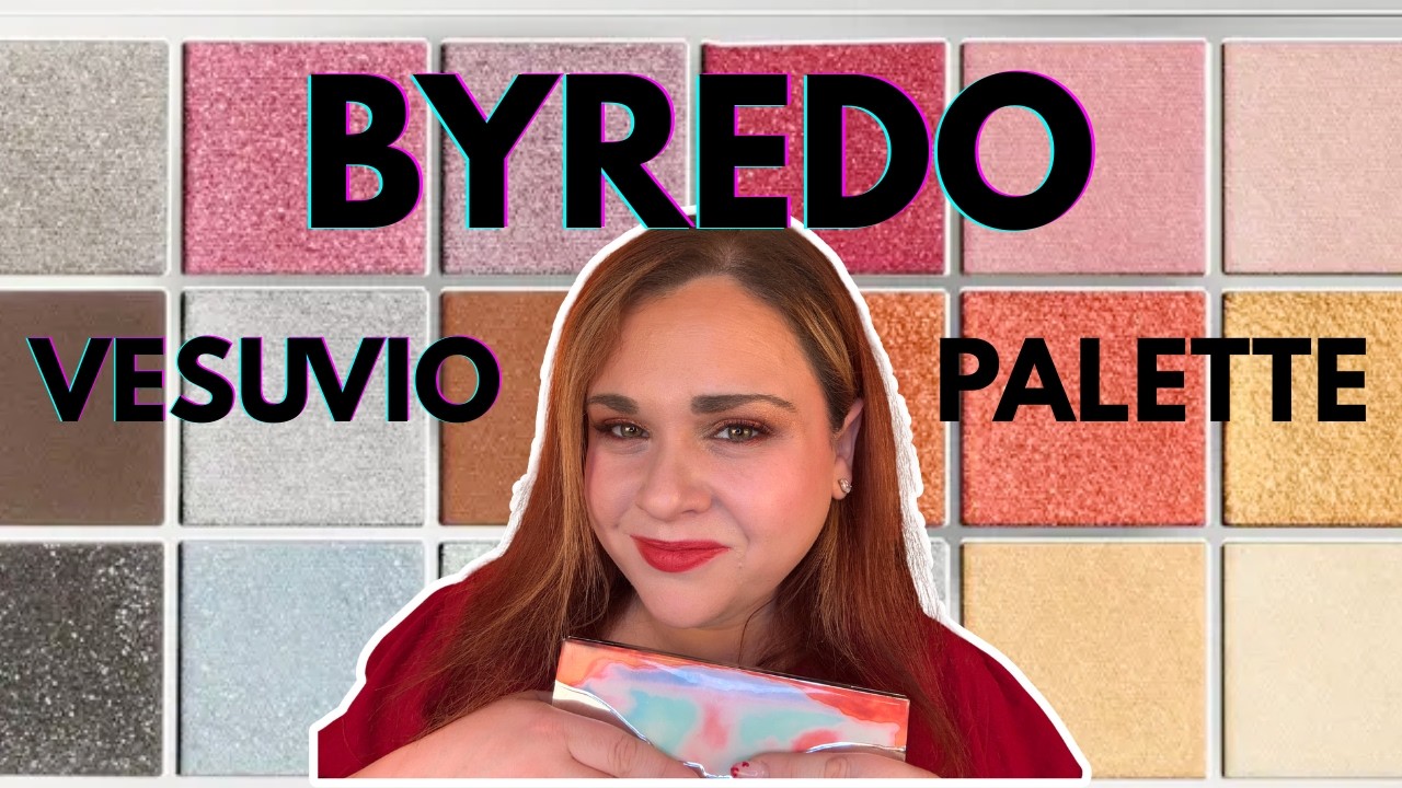 NEW BYREDO VESUVIO EYESHADOW PALETTE REVIEW! DO YOU NEED THIS? Swatches + 5 Looks!
