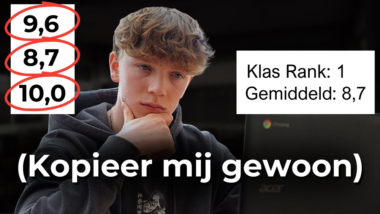 Bizar Hoge Cijfers Halen Is MAKKELIJK (mijn systeem)