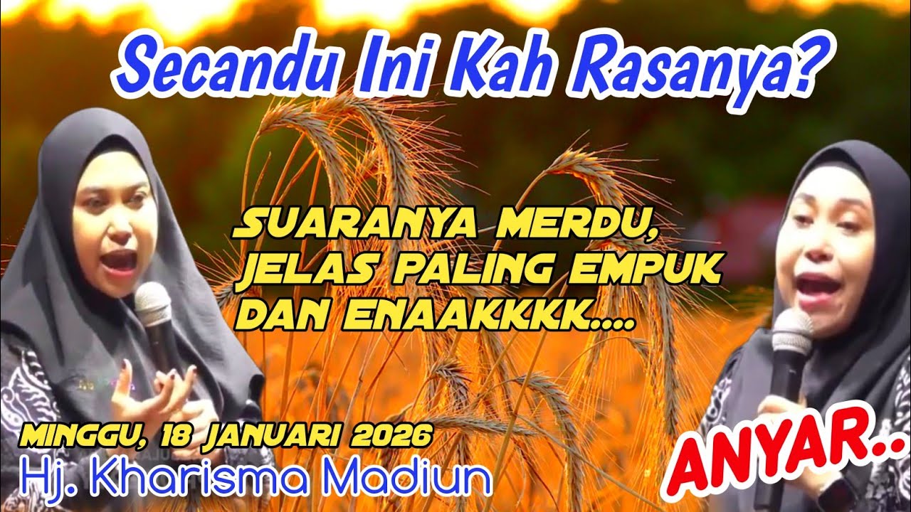 PENGAJIAN HJ. KHARISMA YOGI NOVIANA MADIUN TERBARU BULAN ROJAB 18 JANUARI 2026