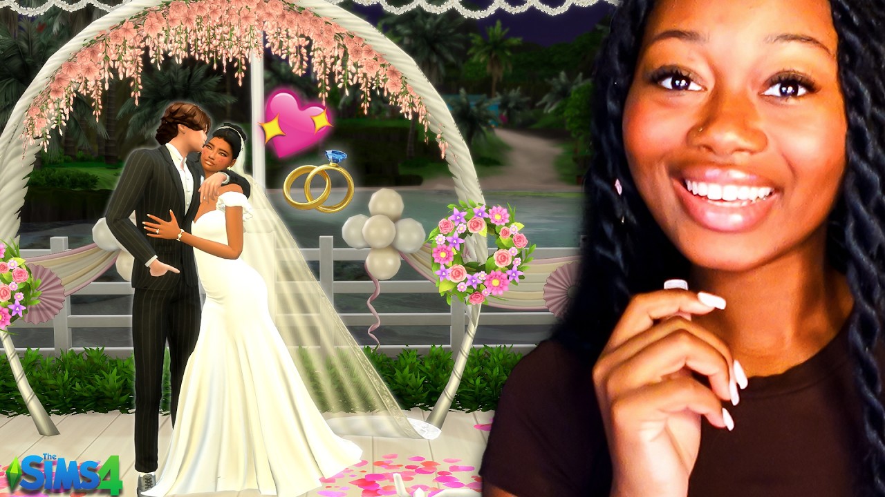 THE WEDDING! | Sims 4 Runaway Teen Pregnancy Part 12