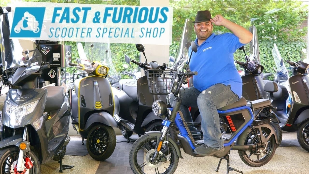 Tomos Elektrische brommer DE AGM Goccia GEV1000 / 1200