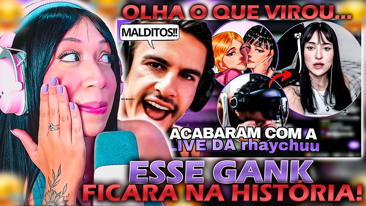 SUPER XANDÃO FICOU COM VERGONHA DO SEU CHAT NA LIVE DA rhaychuu @carolerhay
