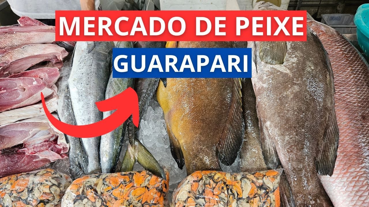 🦈Mercado de Peixe e Feira em Guarapari ( Preços dos Produtos )