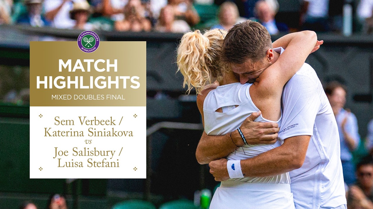 CHAMPIONS! | Verbeek/Siniakova vs Salisbury/Stefani | Extended Highlights | Wimbledon 2025