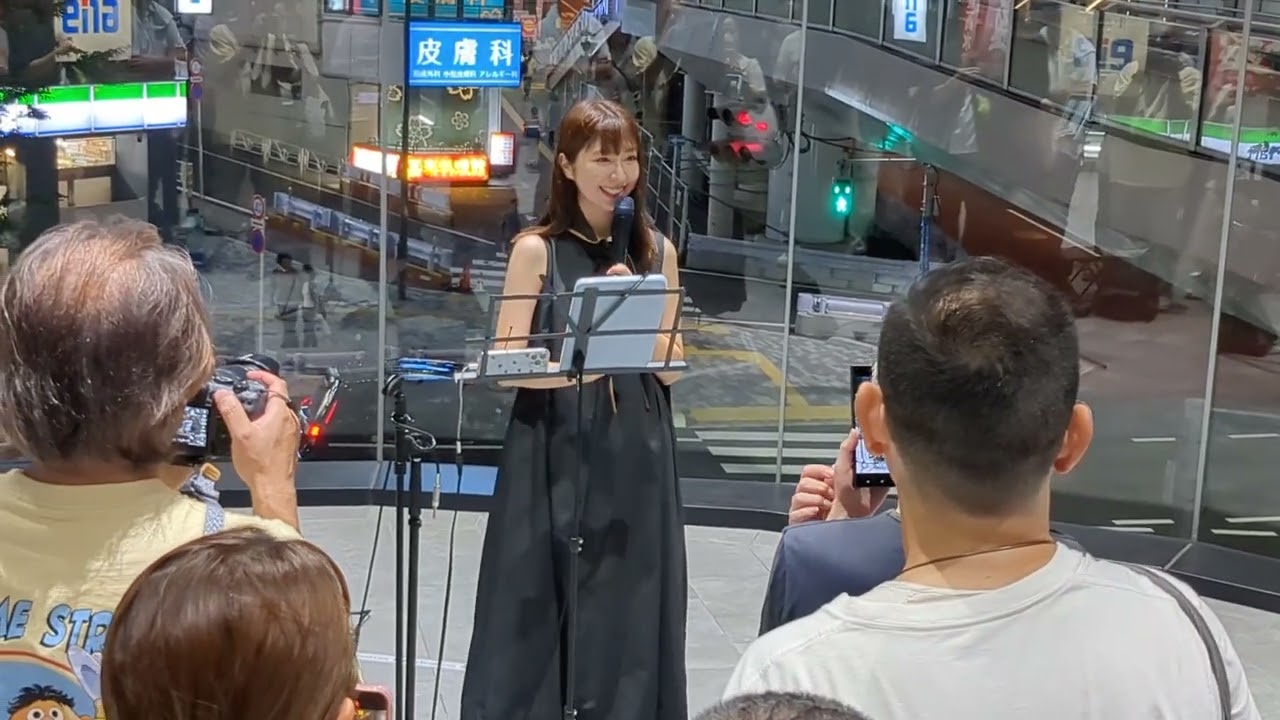 溝手るか　2025.08.16　渋谷アオハル2.0祭／渋谷サクラステージ公認ストリートライブ　 #歌うま #路上ライブ #シンガーソングライター