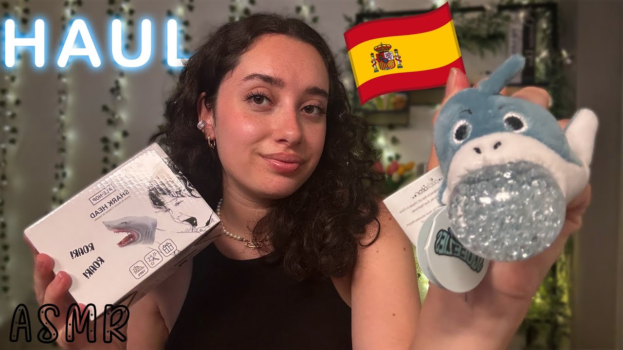 🌙 ASMR FRANÇAIS : MES ACHATS À MINORQUE 🛍️ 🇪🇸 (mini haul)