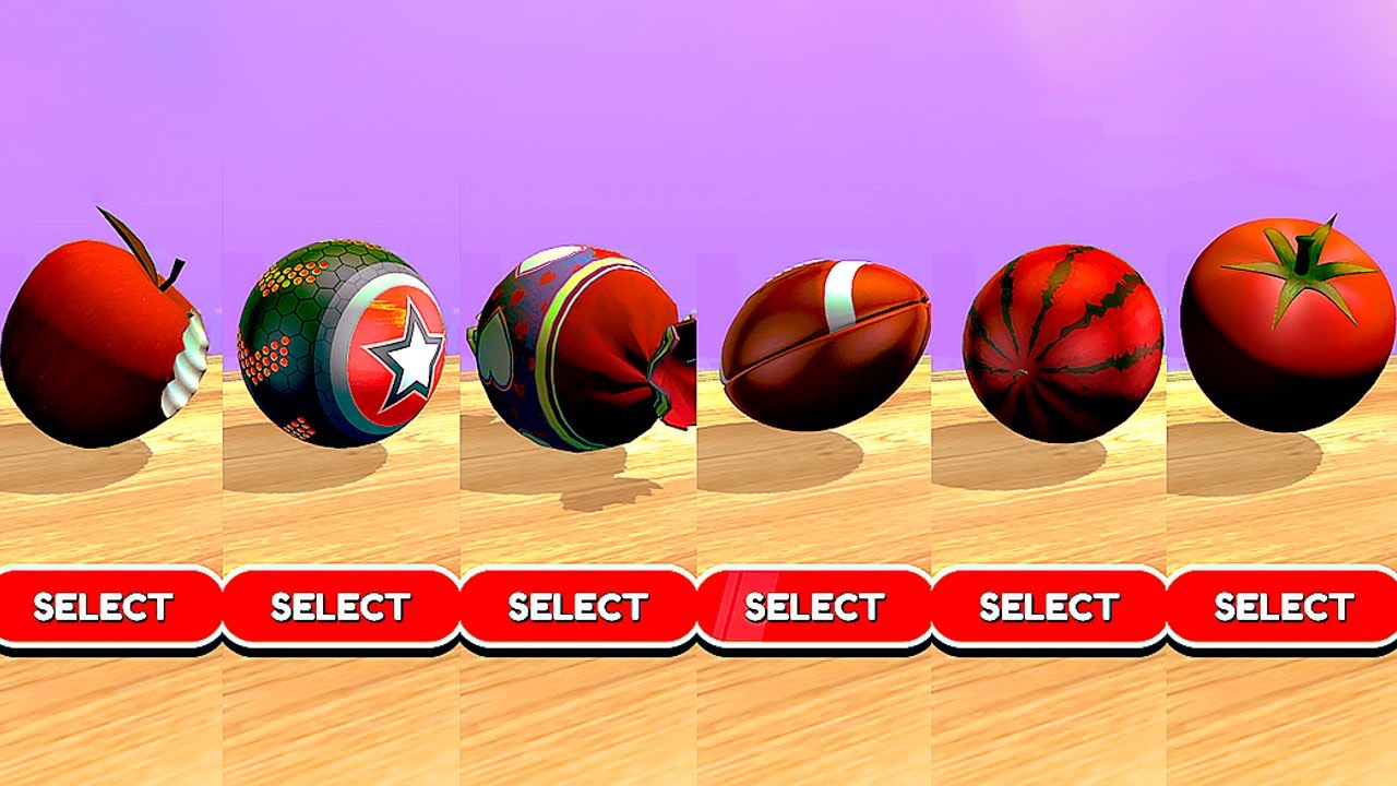 Going Balls: Which Red Ball is the Best? Race-674