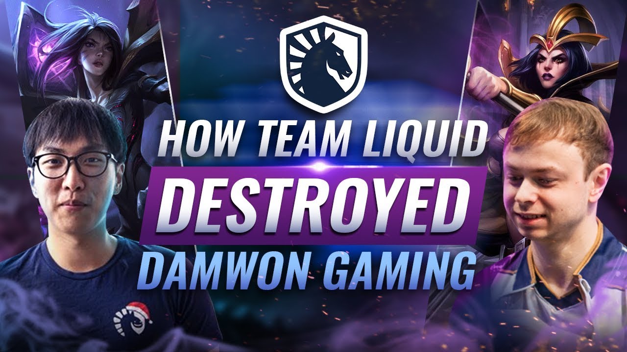 How Team Liquid DEMOLISHED Korea's Damwon Gaming - League of Legends Season 9 World Championship