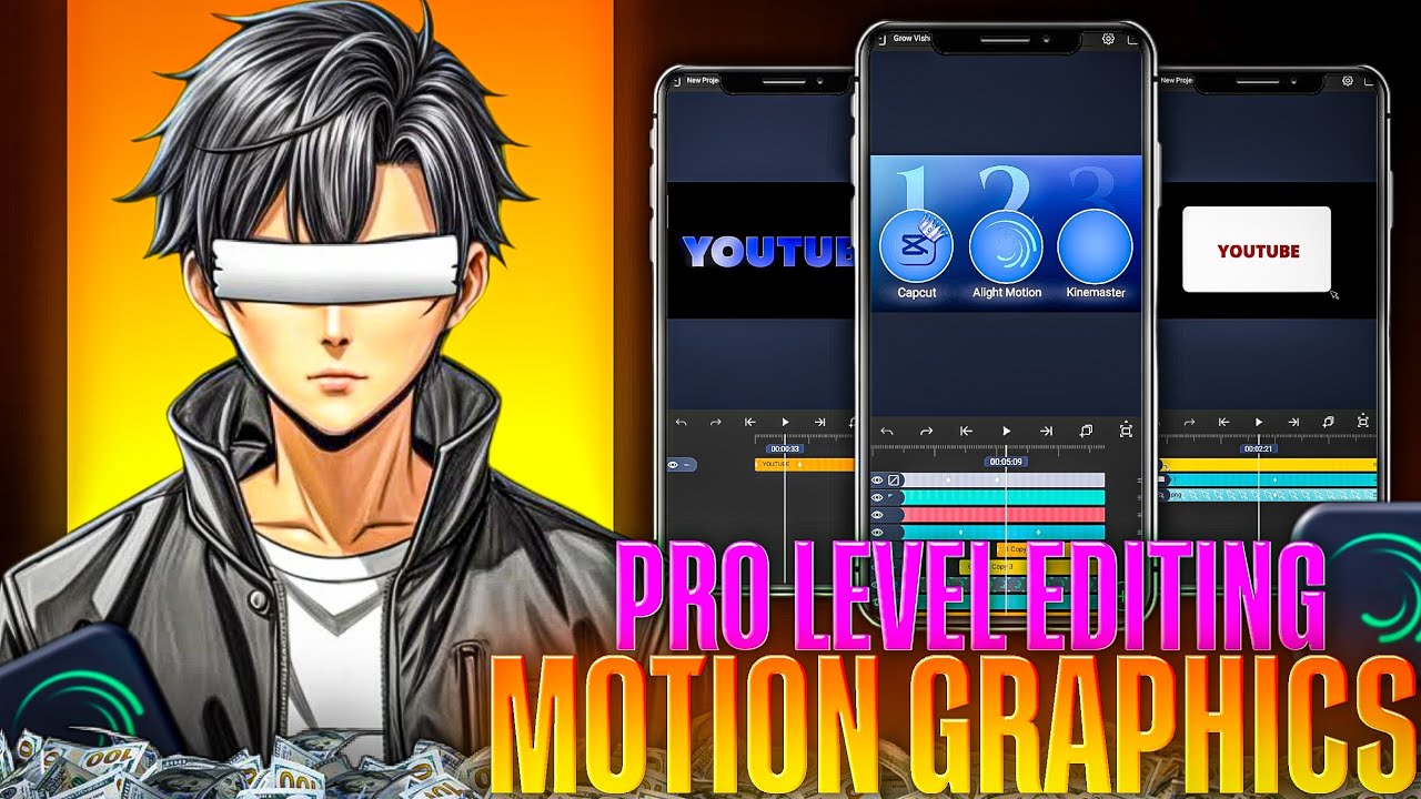 Alight Motion Motion Graphics | 5 Amazing Projects Tutorial in Hindi 🔥
